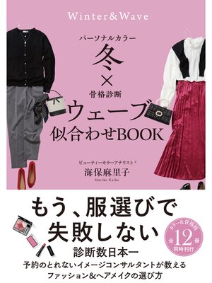 cover image of パーソナルカラー冬×骨格診断ウェーブ　似合わせBOOK